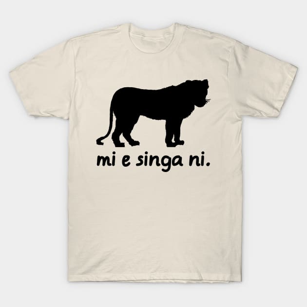 I'm A Lioness (Pandunia) T-Shirt by dikleyt